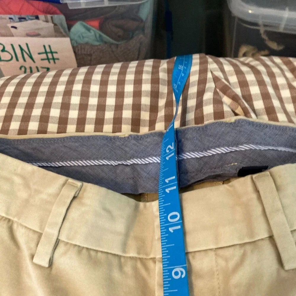 J Crew Pants Mens‎ Sz 32 Beige Cotton Twill Urban Slim Fit Chino Trousers Pants